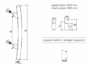 Maniglione Montana Ø30 Interasse 500 mm.700x65h AISI304 Inox F60 Inox Satinato | Fimet Maniglie - immagine 2